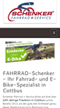 Mobile Screenshot of fahrrad-schenker.de